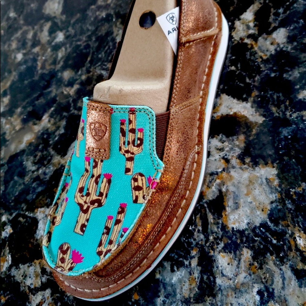 Brand New Never-Worn Palm Tree Loafers